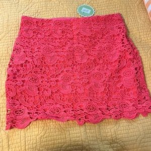 🌺crochet mini skirt